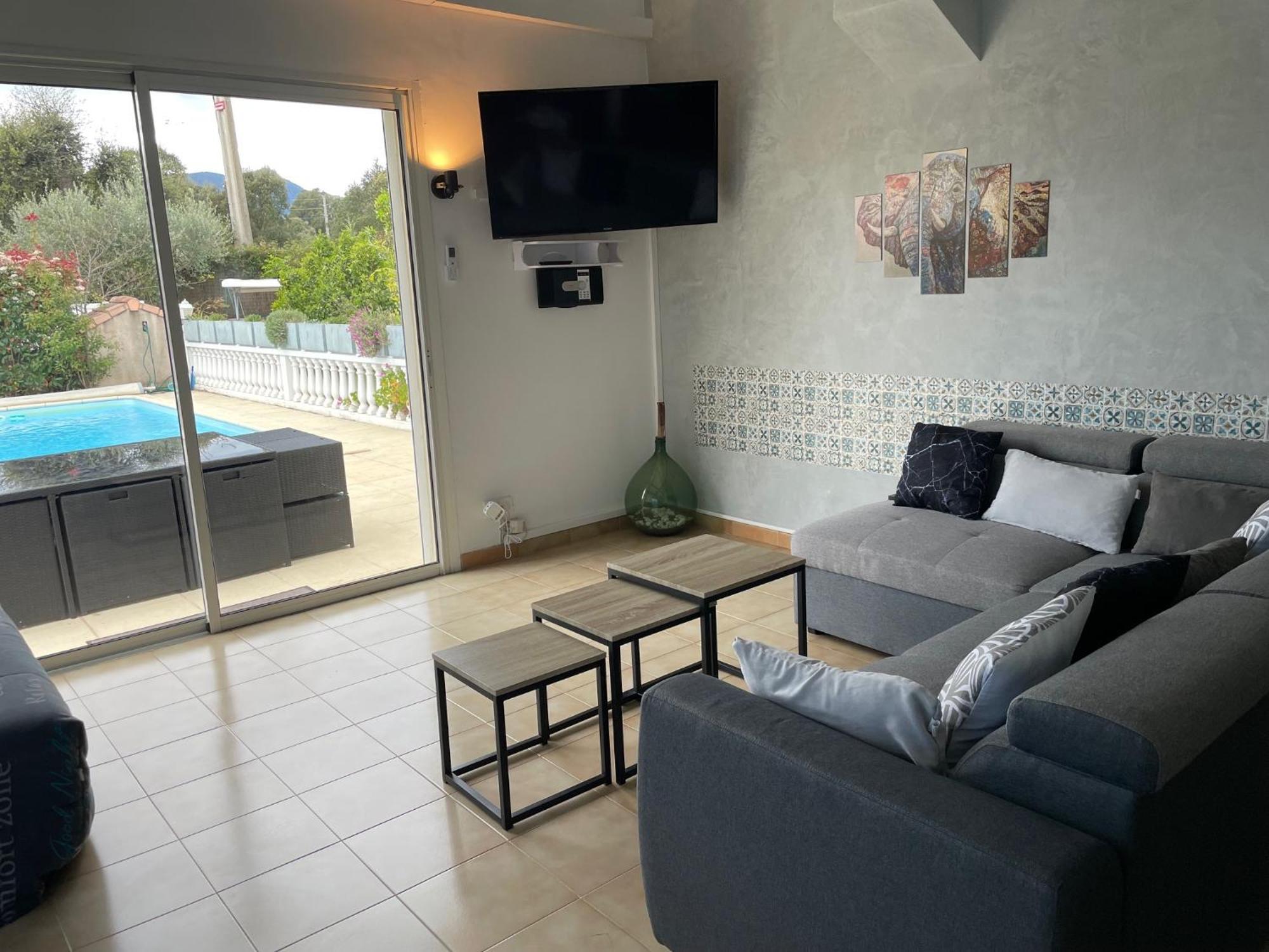 Villa Tous Conforts Avec Piscine Privee Et Acces Plage Cervione Bagian luar foto