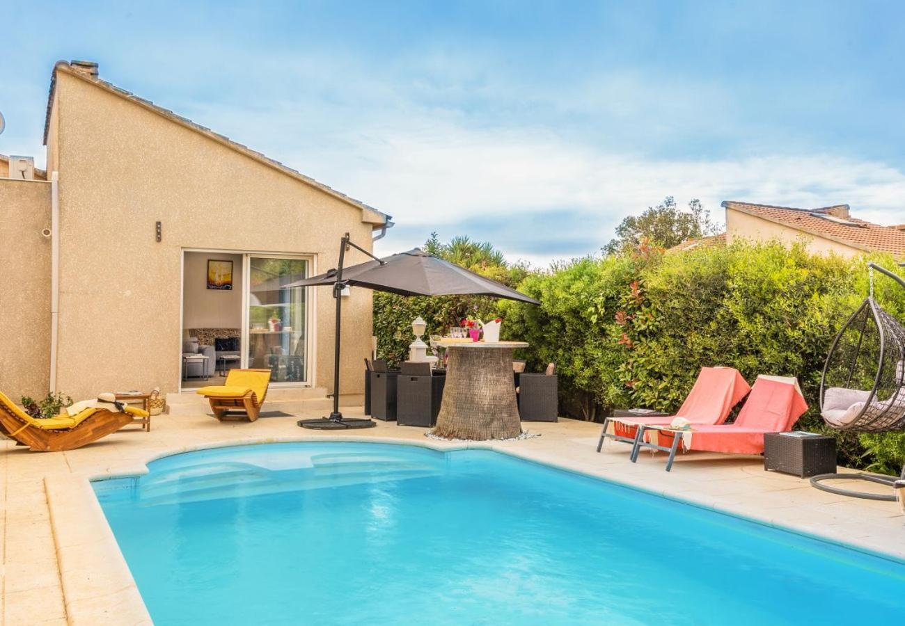 Villa Tous Conforts Avec Piscine Privee Et Acces Plage Cervione Bagian luar foto